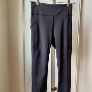 Lululemon Invigorate High Rise Crop 23” | Black